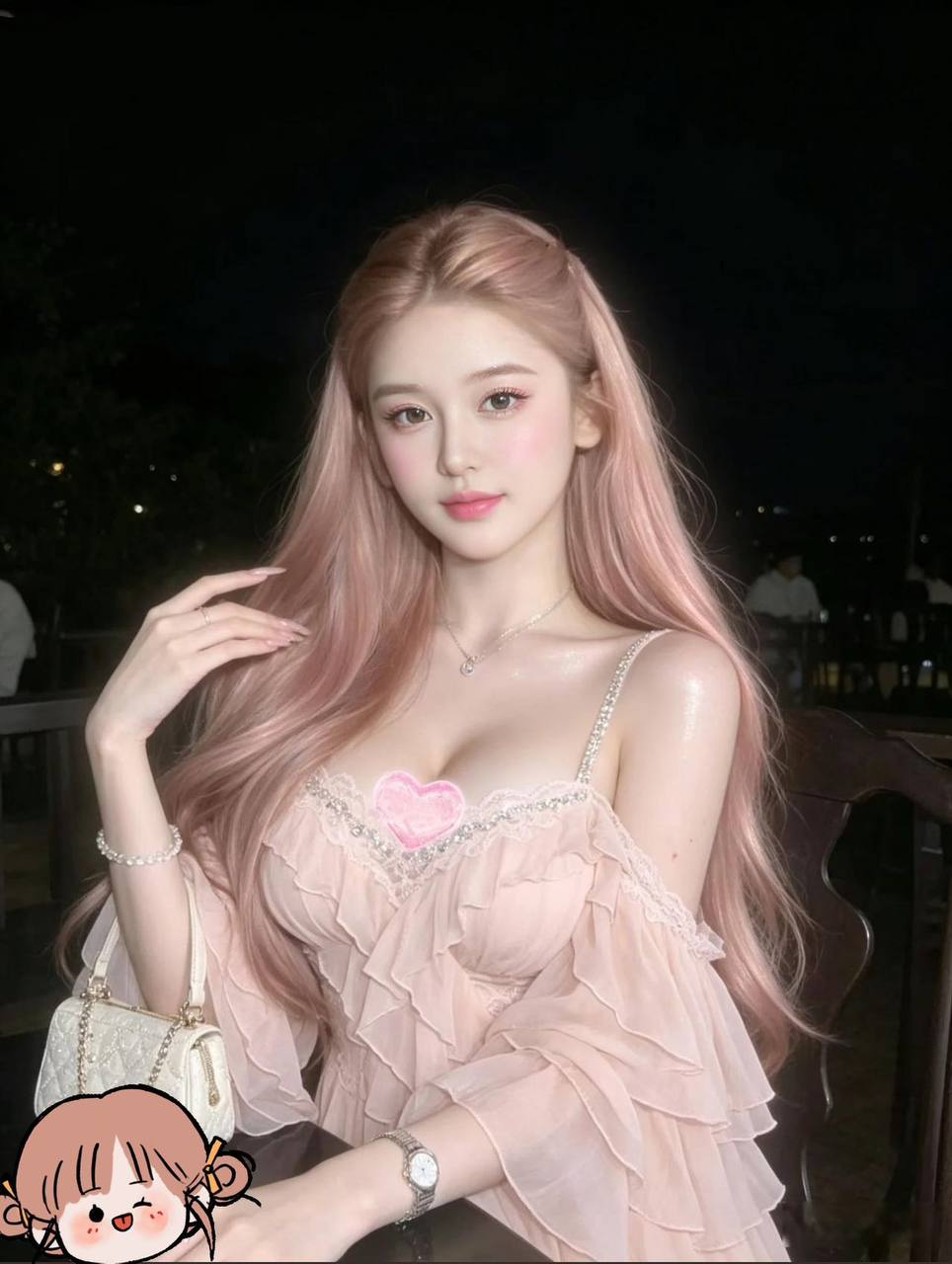 岑佩思 素颜 Polas 模卡 1